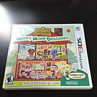 Nintendo 3ds Animal Crossing Happy Home Design