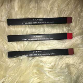M.A.C Lip Pencils