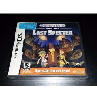 Professor Layton and the Last Specter (NDS) (Sealed)