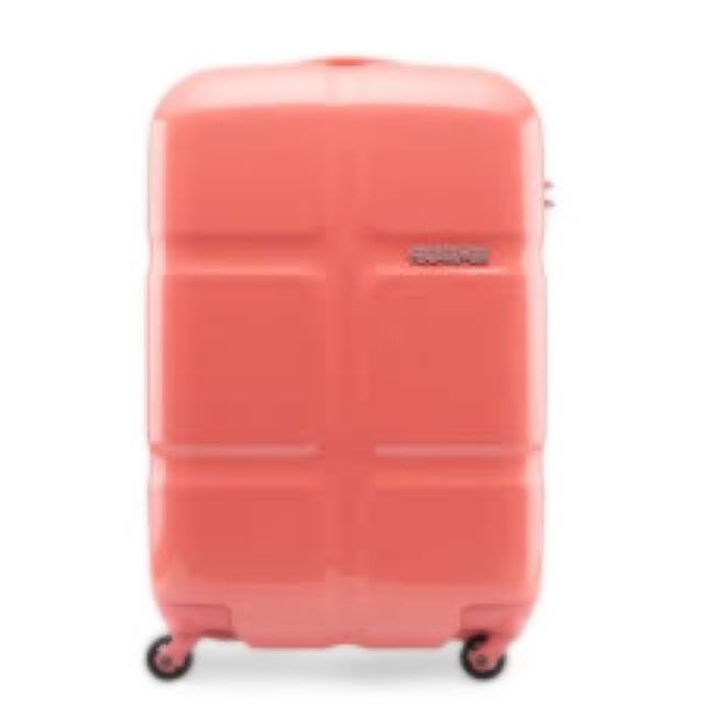 American Tourister Cube Pop Spinner 79 29 Coral Everything Else on Carousell
