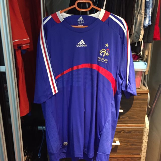 France Adidas Originals Jersey, Men's Fashion, Activewear on Carousell