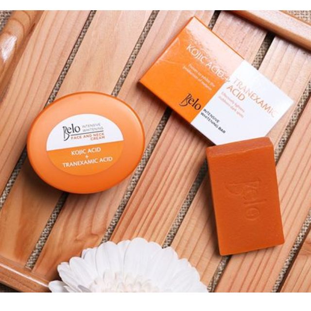 belo intensive whitening face and neck cream ingredients