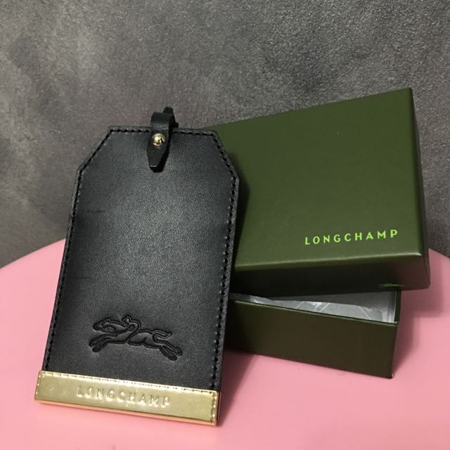 longchamp luggage tag