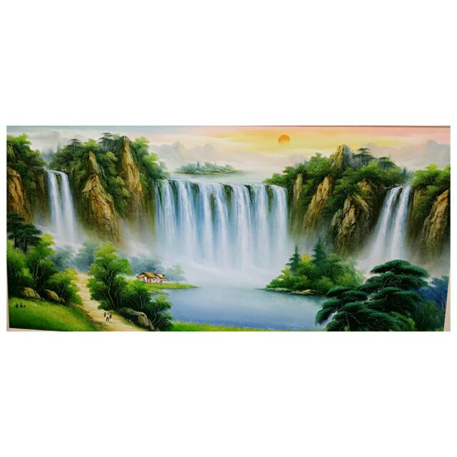 Promotions 20 Off Feng Shui Waterfall Fine Palette Knife Oil