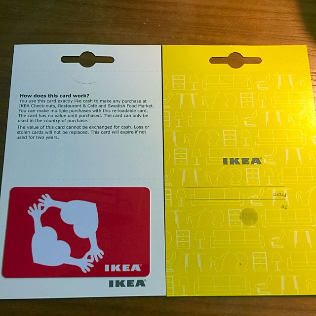 Ikea 100 Vouchers, Furniture & Home Living, Furniture, Tables & Sets