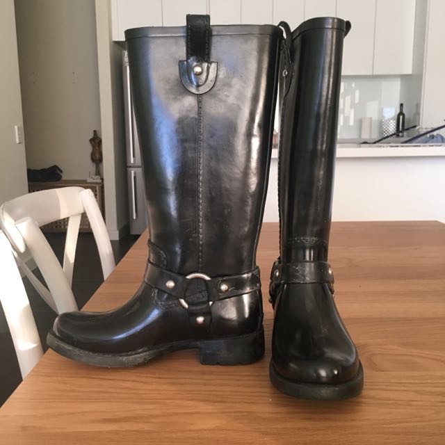 michael kors wellington boots