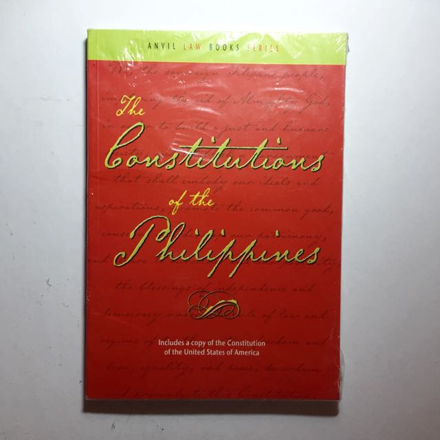 The Constitutions Of The Philippines, Hobbies & Toys, Books & Magazines