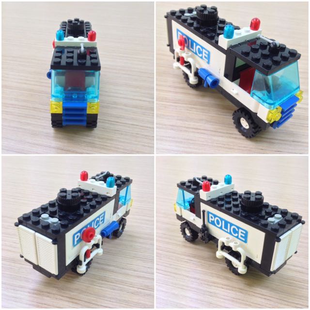 Vintage Lego 6450 Police Van With Lights And Sounds