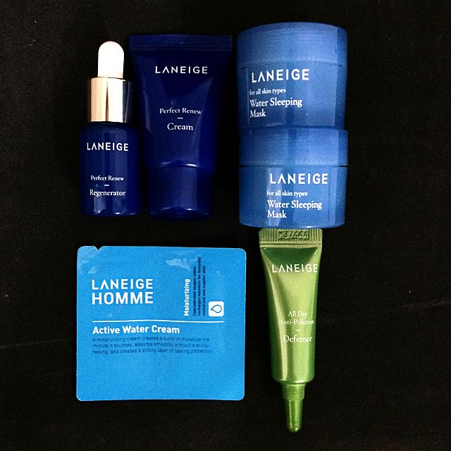 Laneige Sample Set., Beauty & Personal Care, Face, Face Care on Carousell