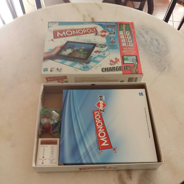 Monopoly Zapped Edition, Hobbies & Toys, Toys & Games on Carousell