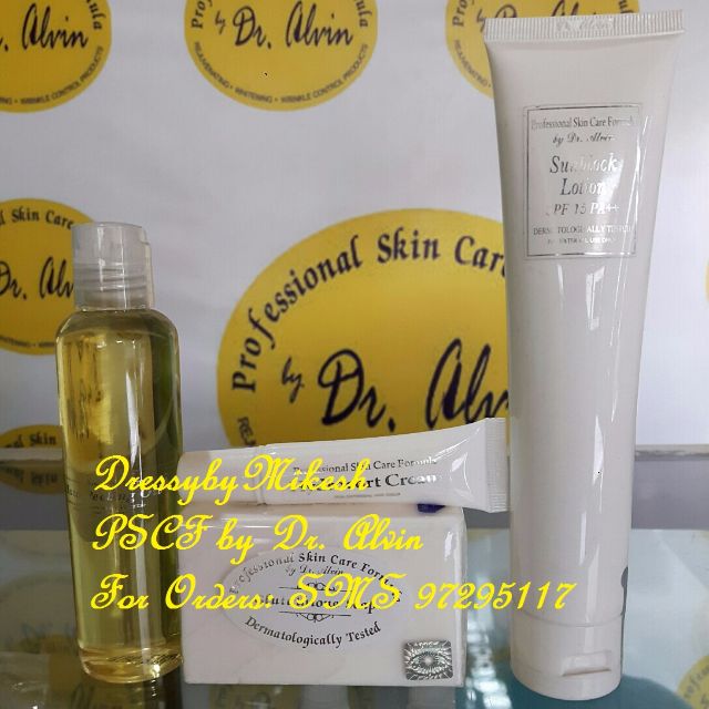 Professional Skin Care Formula by Dr. Alvin Body Peeling Set, Beauty