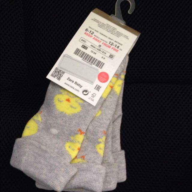 zara baby socks