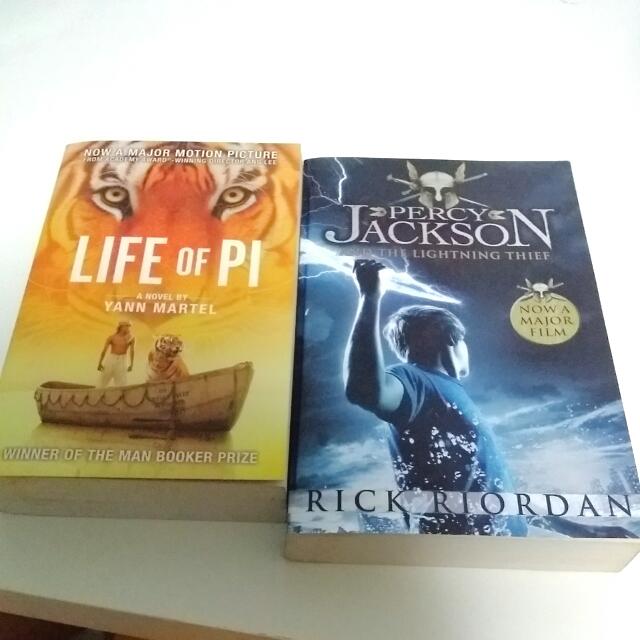 Life Of Pi Percy Jackson and The Lightning Thief, Hobbies & Toys, Books &  Magazines, Fiction & Non-Fiction on Carousell
