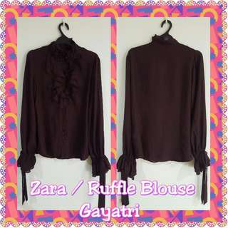 Zara - Ruffle Blouse