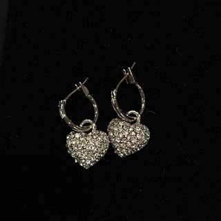 Leona Edmiston Stirling Silver And Cubic Zirconia Earrings