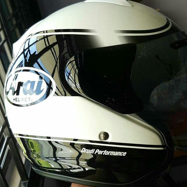 Arai SZF Banda Black, Car Accessories on Carousell
