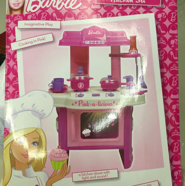 Barbie kitchen set games new arrivals