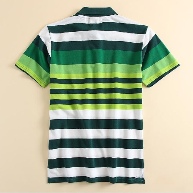 plus size green polo shirt