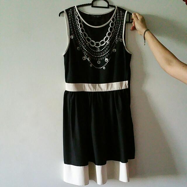 Dorothy perkins monochrome best sale dress