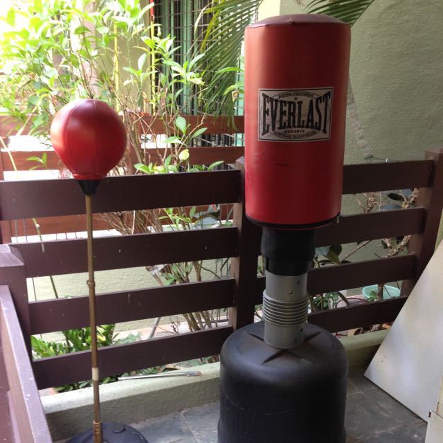 everlast portable punching bag