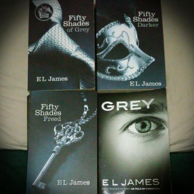 Fifty Shades Trilogy Grey E L James Books Stationery On