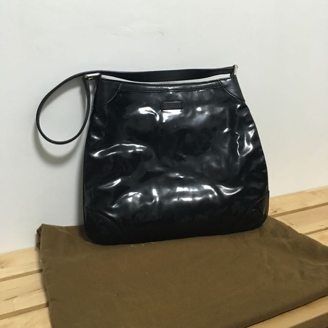 gucci patent bag