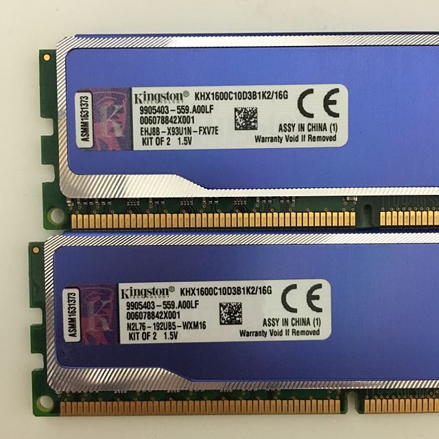 Kingston hyperx blu 4gb hotsell