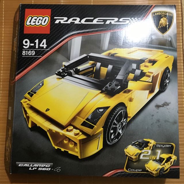 lego yellow lamborghini