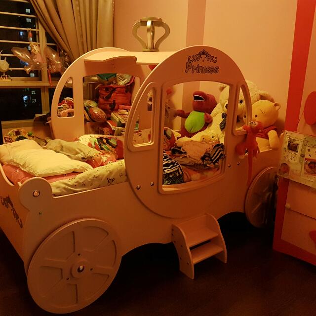 princess carriage bed frame