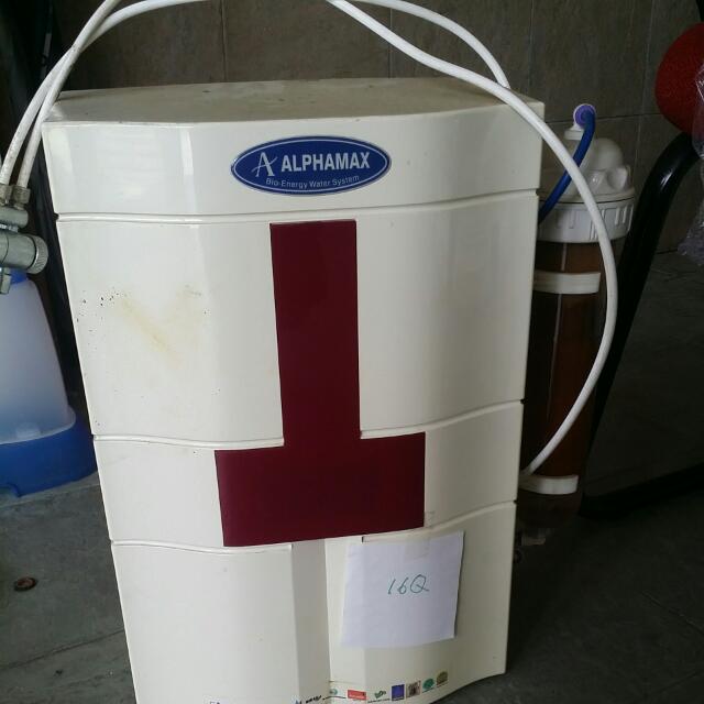 Alphamax Water Filter System For Sinky, TV & Home Appliances, Kitchen