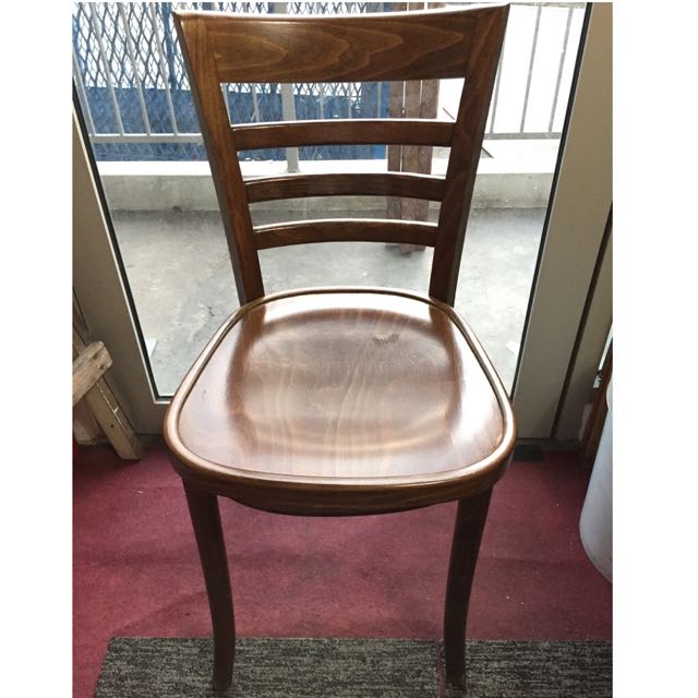 Wooden Petite Cafe Chairs Dining Furniture On Carou Photo