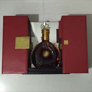 Crystal Empty Bottle w box 750ml Remy Martin Louis XIII Cognac Baccarat