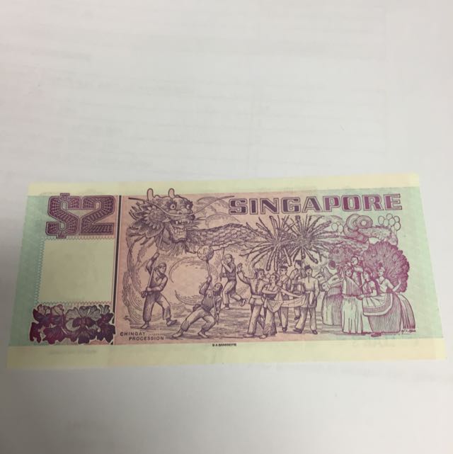 $2 Note (Category: Currency) located in Singapore. Submitted by newprobie (Listing ID 58927499, Image 2). Description: .