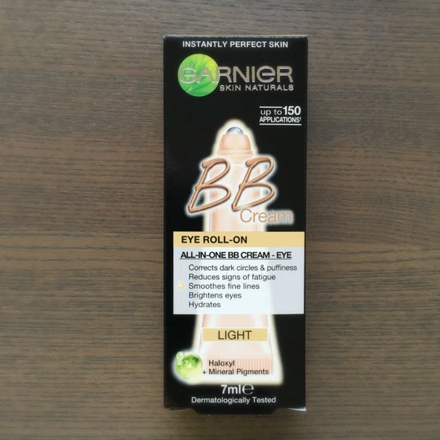 garnier bb eye roll on