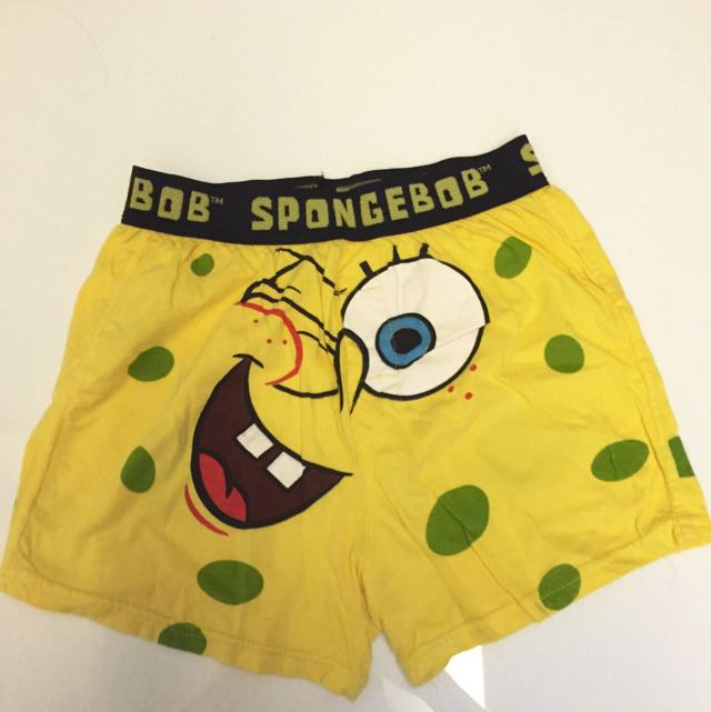 spongebob boxers