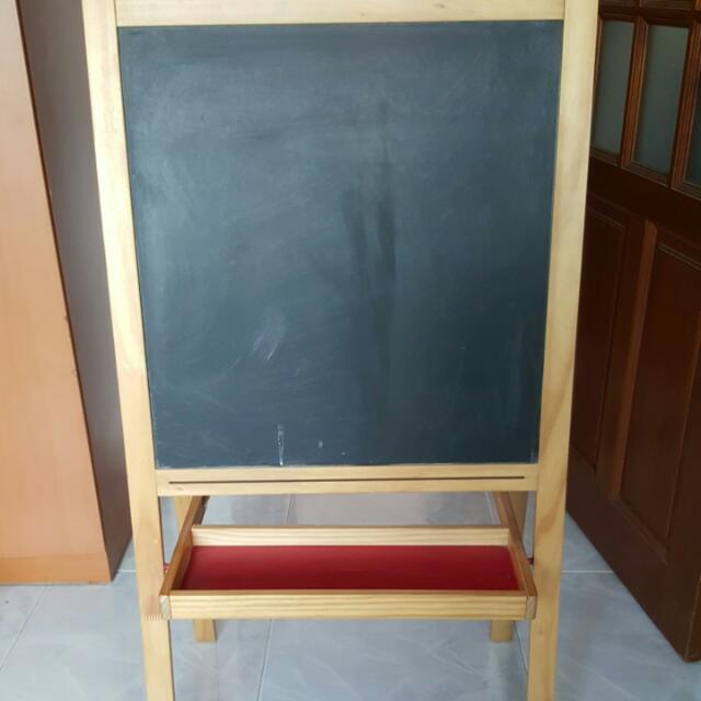 Chalkboard And Whiteboard 2in1, Hobbies & Toys, Stationery & Craft