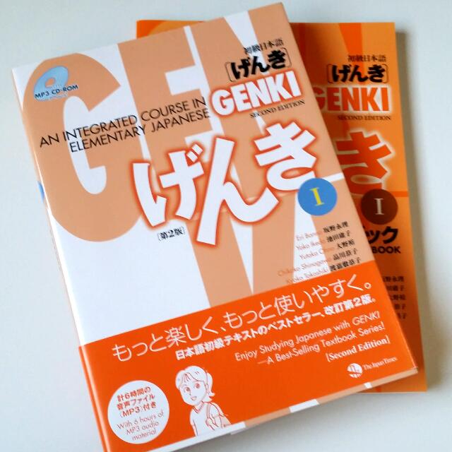 Japanese Language Genki 1 Textbook Workbook Hobbies Toys Books Magazines Textbooks On Carousell