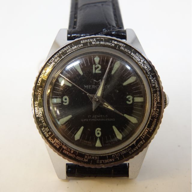 Vintage mercury watch top