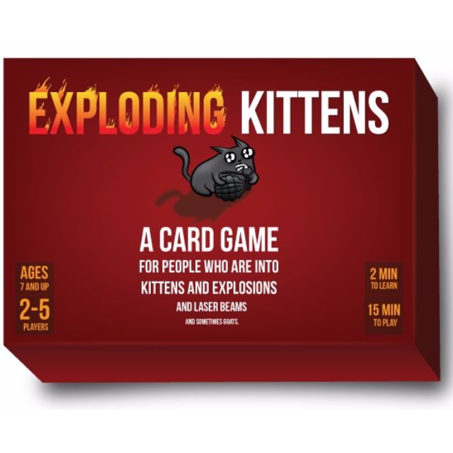 Exploding Kittens (Category: Board Games & Puzzles) located in Singapore. Submitted by cutecreative (Listing ID 59100074, Image 3). Description: .