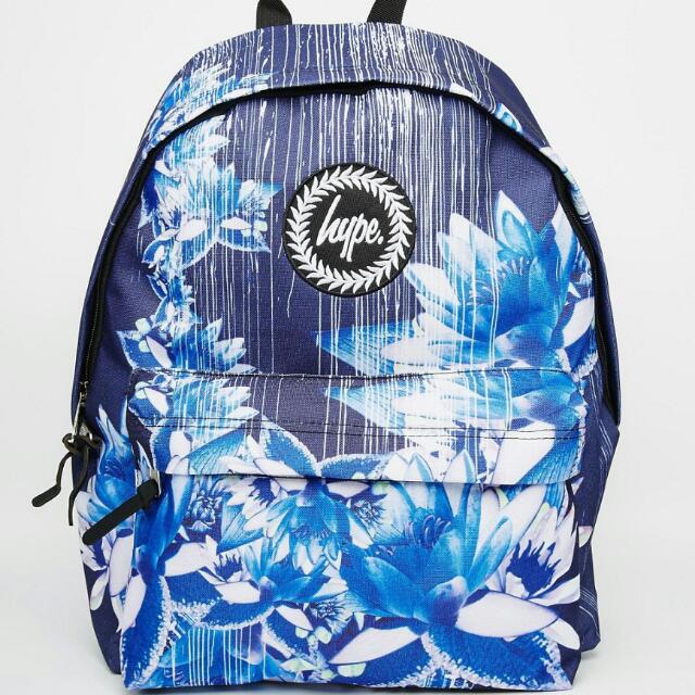 Floral hype backpack store