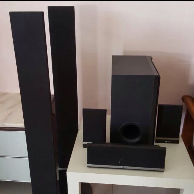 lg tall speakers