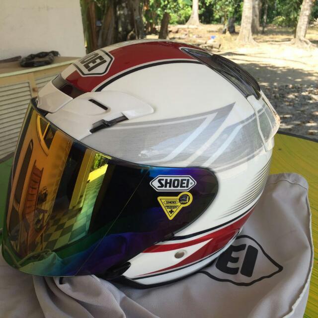 Original Shoei J Force 3 Surge Red, Auto Accessories on