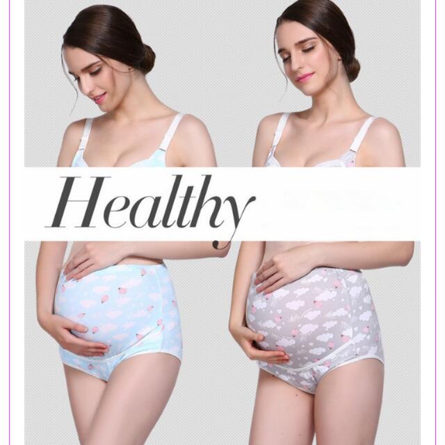3PCS/Lot Plus size Cotton Maternity Panties Pregnant Women