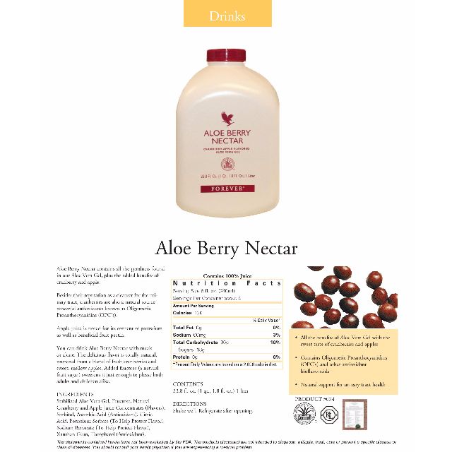 Aloe Vera Gel Aloe Berry Nectar Forever Living Detox 15 Above For 28 Each 8 Above For 30 Each 1 For 32 Self Collection At Lakeside Or Sengkang Hdb Food Drinks Beverages On Carousell