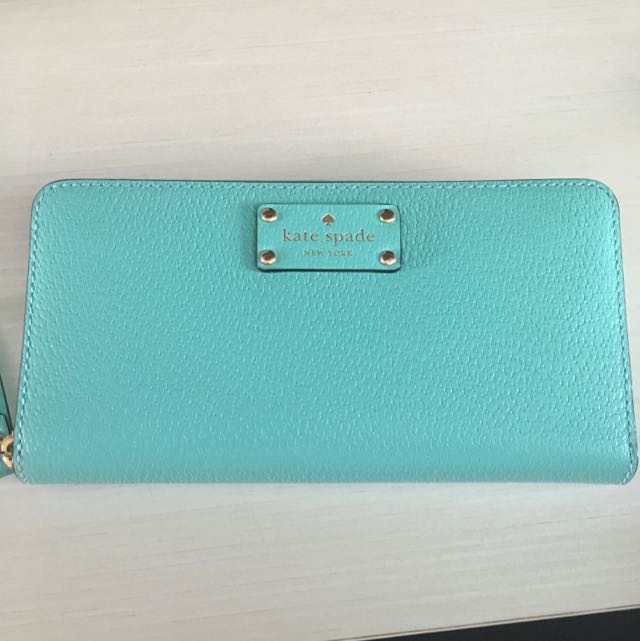 Mint green kate spade wallet Clearance