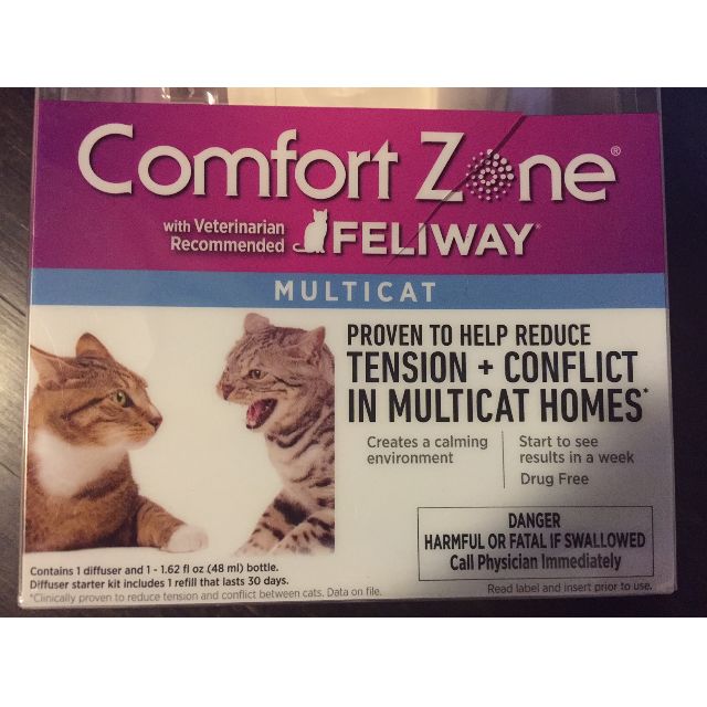 Comfort zone feliway multicat clearance