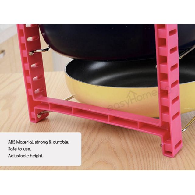 Frying Pan Rack , Can Use For Dishware, Plates Etc. 5 Colors Available