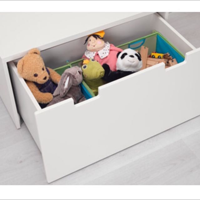 Ikea Stuva Storage Bench White Furniture On Carousell