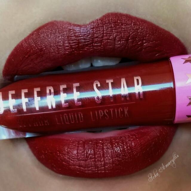 Sold Unicorn Blood Jeffree Star Valour Liquid Lipstick Health Beauty On Carousell
