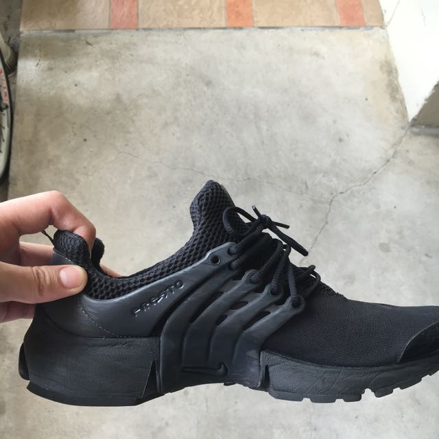 Nike Air Presto Triple Black Men s Fashion Footwear Sneakers on